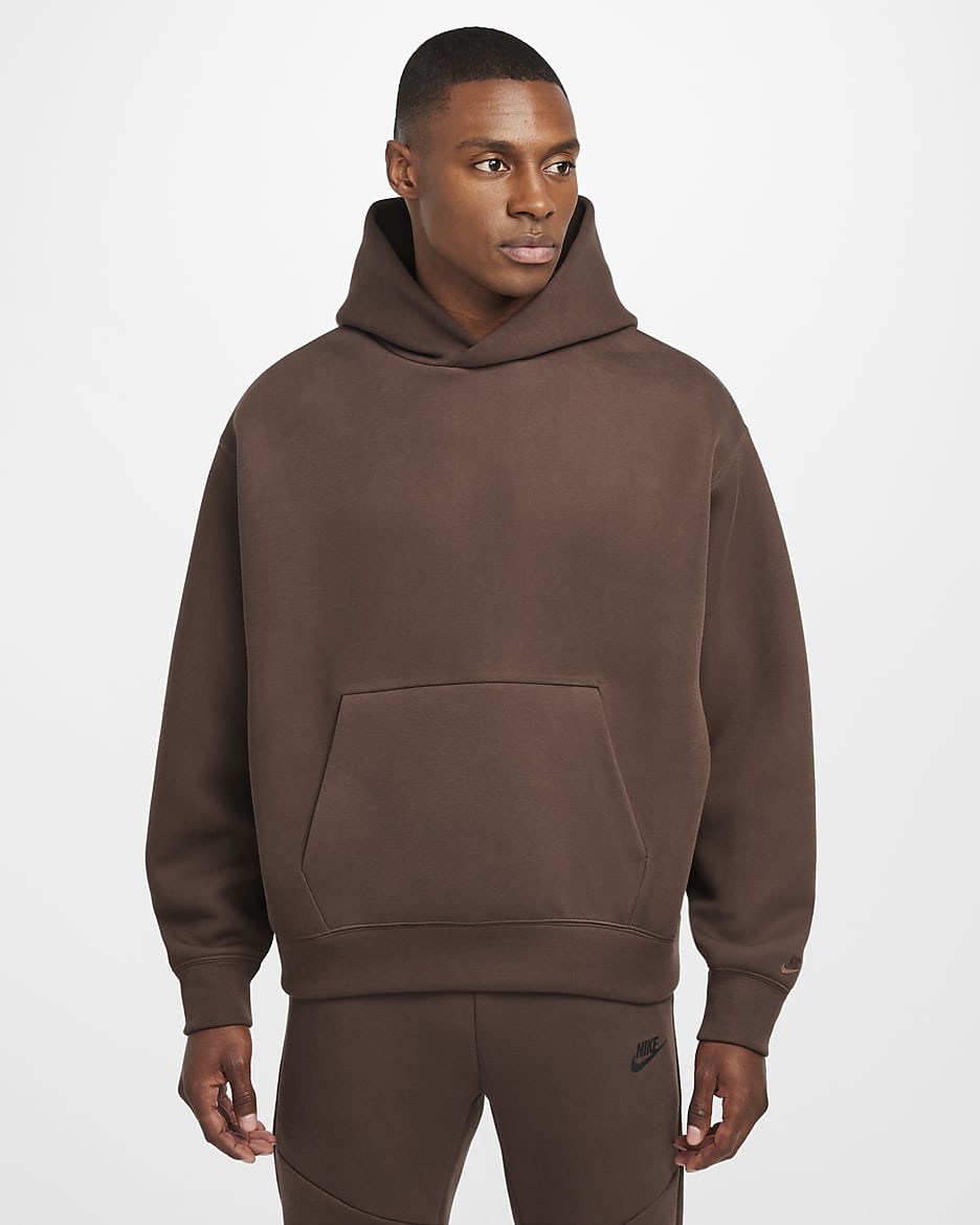 Dark brown nike hoodie hotsell